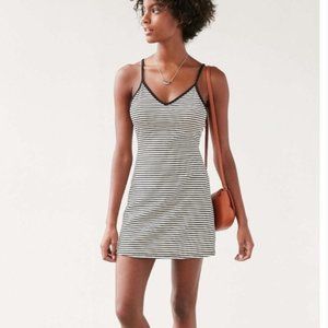 BDG Ribbed Striped Mini Dress